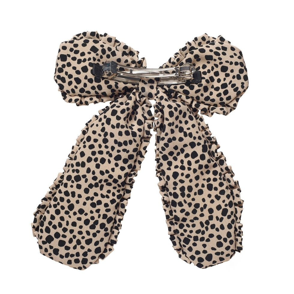 Rockahula Kids US - Leopard Love Frilly Bow Clip