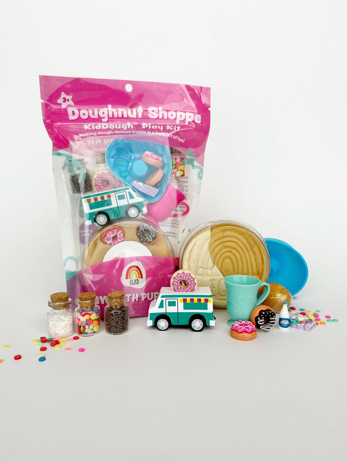 Earth Grown KidDoughs - Doughnut Shoppe KidDough Play Kit