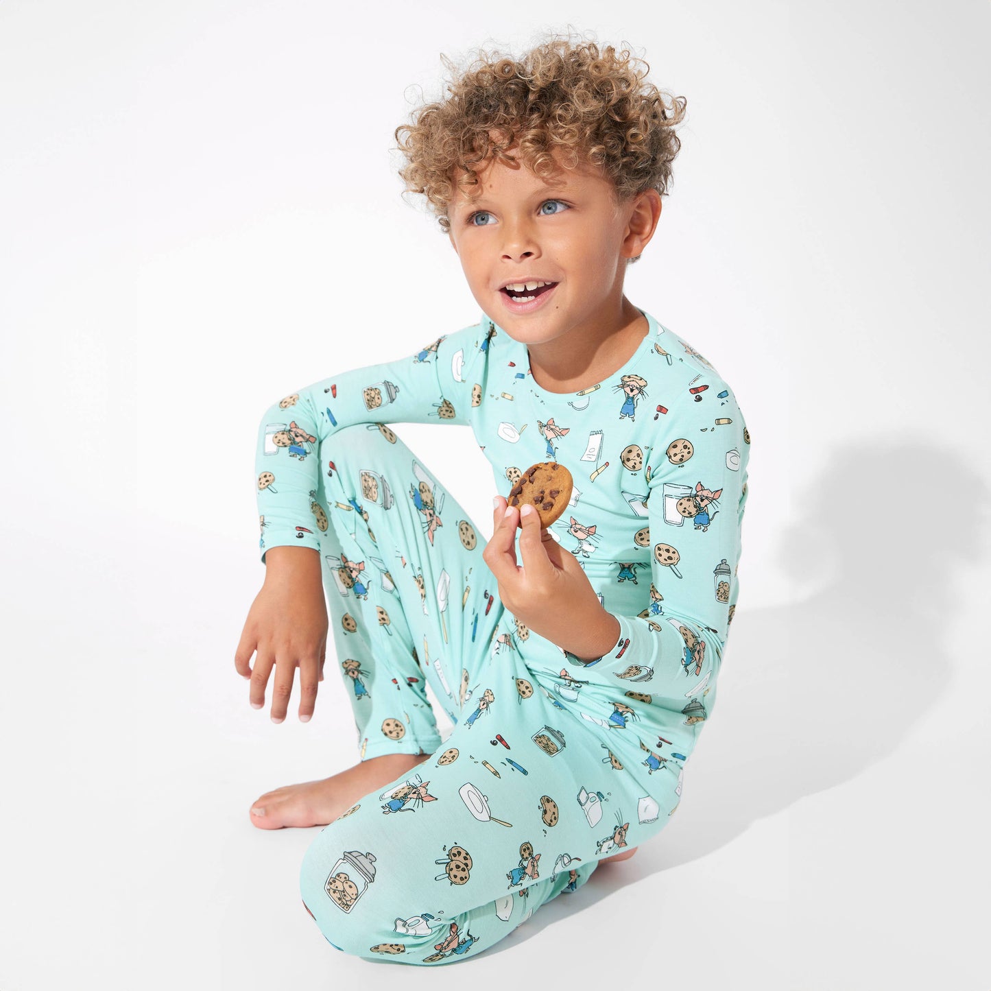 Bellabu Bear - If You Give a Mouse a Cookie Bamboo Kids Pajamas