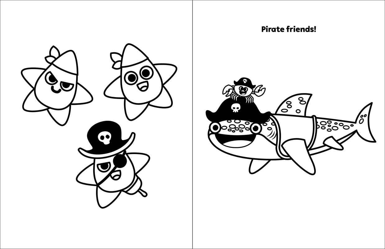 Simon & Schuster - Baby Shark: My First Big Book of Coloring by Pinkfong: Paperback; 192 pages / English