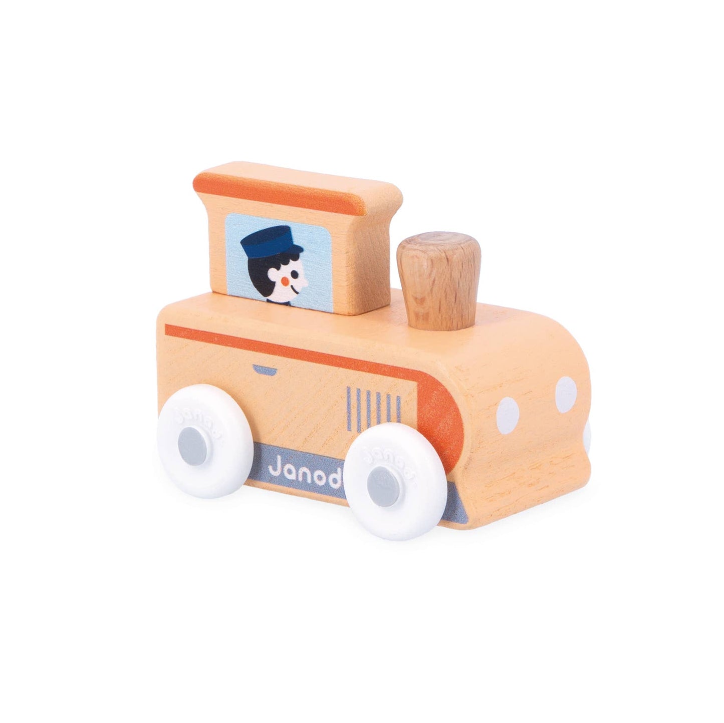 Janod - Crossroads White Valley Train Engine