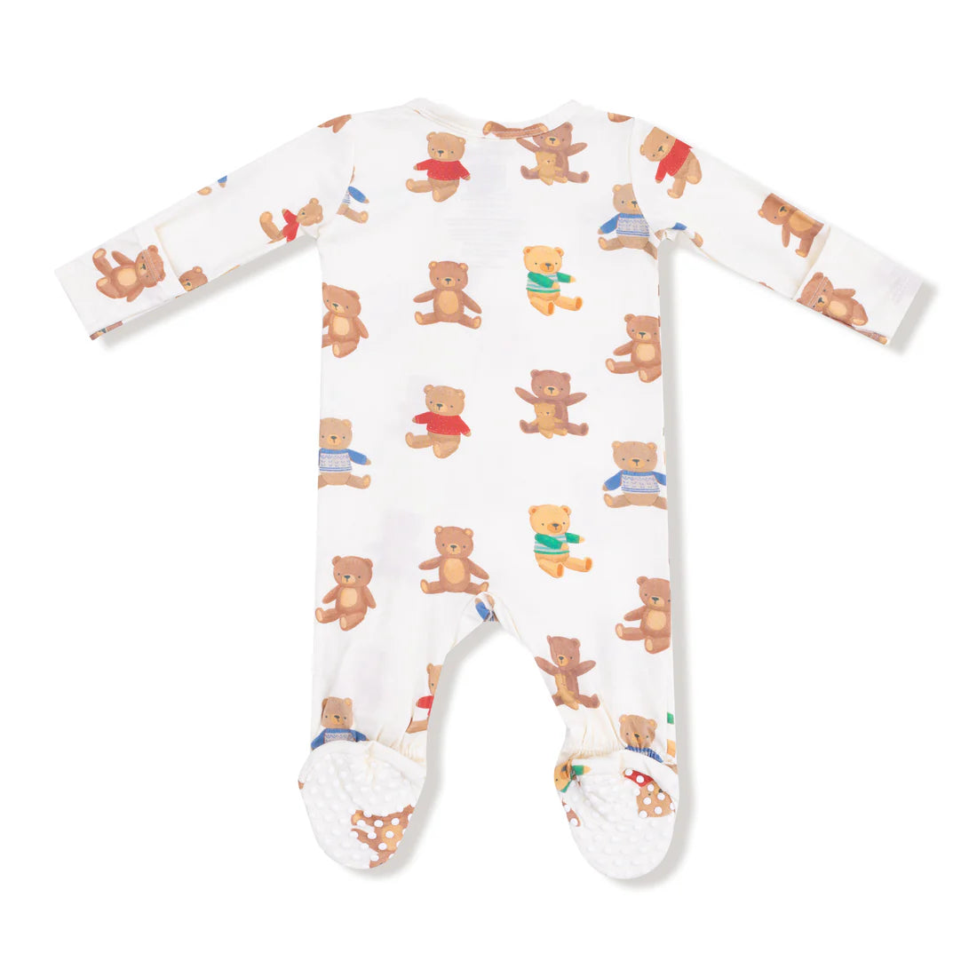 Angel Dear - Teddy Bear Collection - 2 Way Zipper Footie