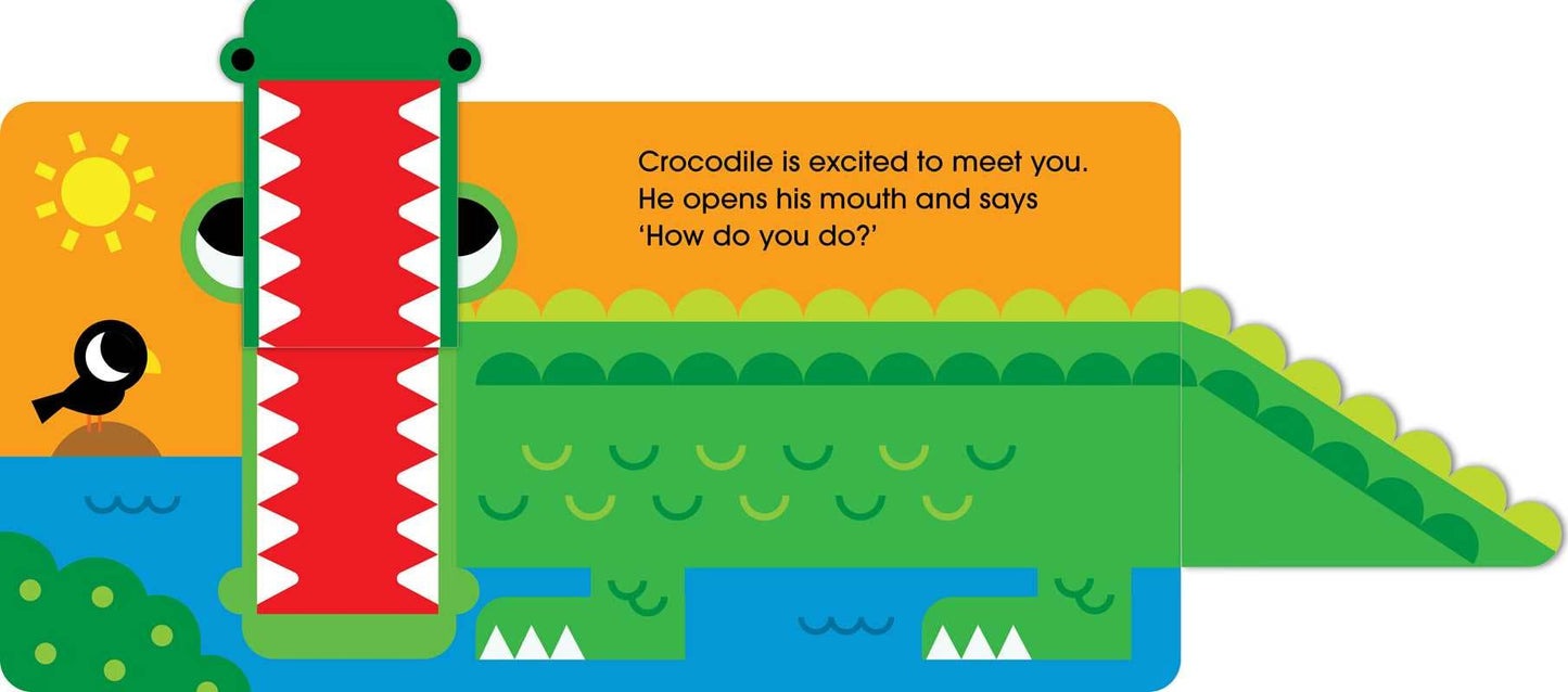 Simon & Schuster - At the Zoo: Lift-the-Flap Book by