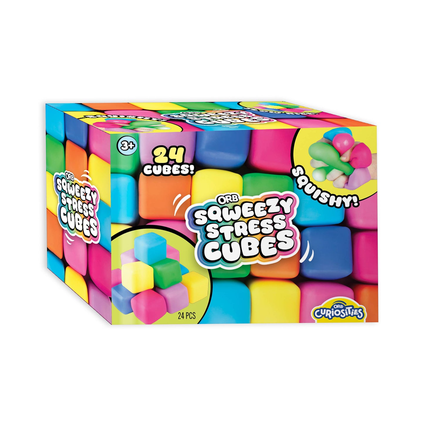 Orb Toys - Sqweezy Stress Cubes(limit 1)