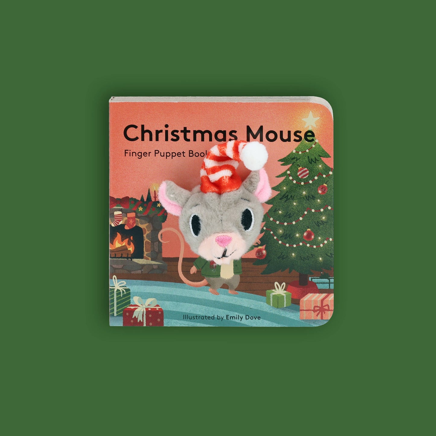 Chronicle Books - Christmas Mouse: Finger Puppet Book