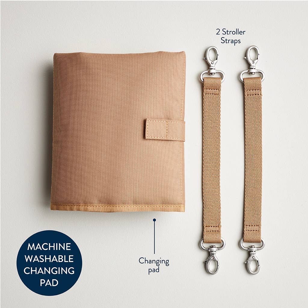 Itzy Ritzy - Eras Backpack™ Diaper Bag: Chai Latte