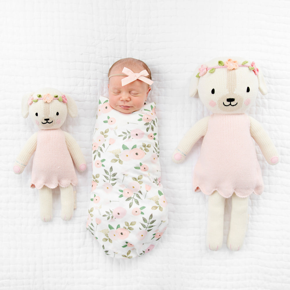 cuddle + kind - Charlotte the Dog Handknit Dolls
