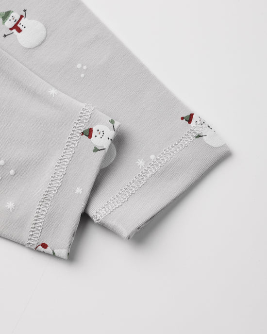 Quincy Mae - Bamboo Pajama Set || Snowman