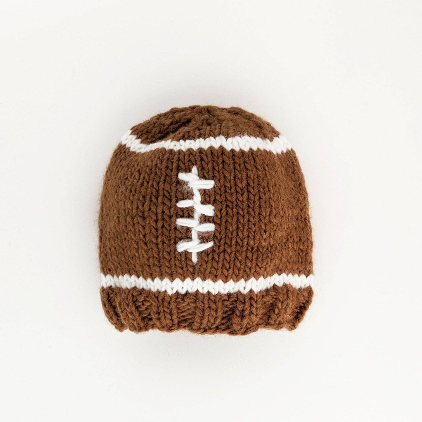 Huggalugs - Knit Football Beanie Game Day Hat