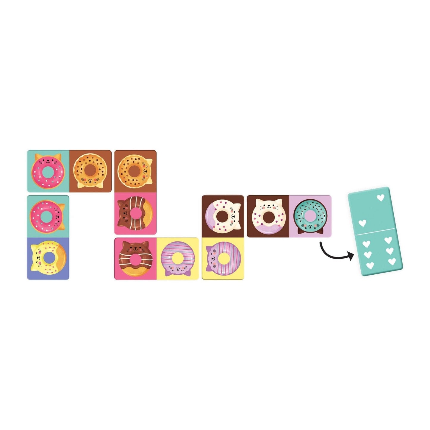 Chronicle Books - Cat Donut Dominoes