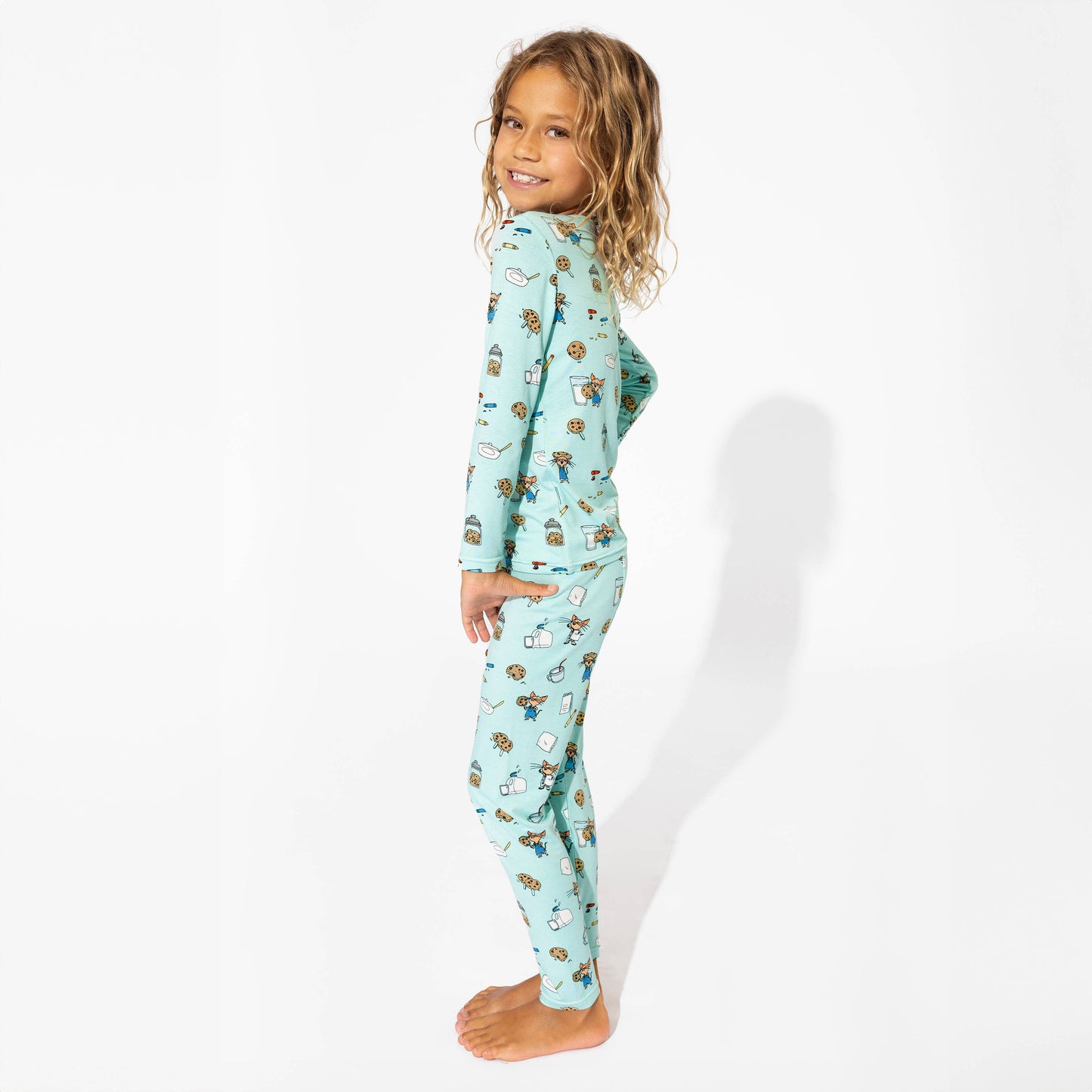 Bellabu Bear - If You Give a Mouse a Cookie Bamboo Kids Pajamas