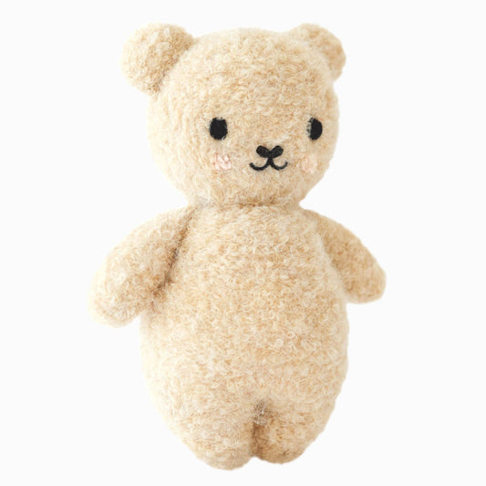 cuddle+kind - Baby bouclé bear (honey)