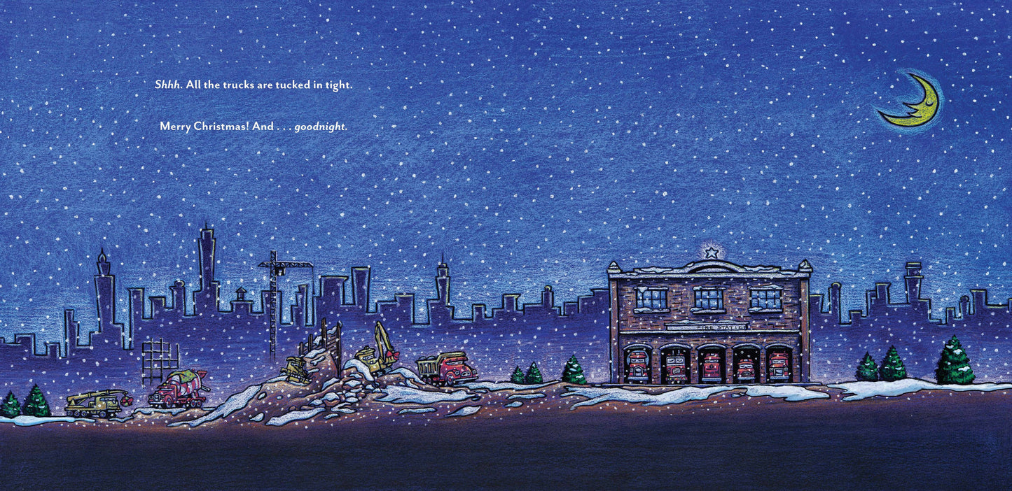 Chronicle Books - Construction Site on Christmas Night Book