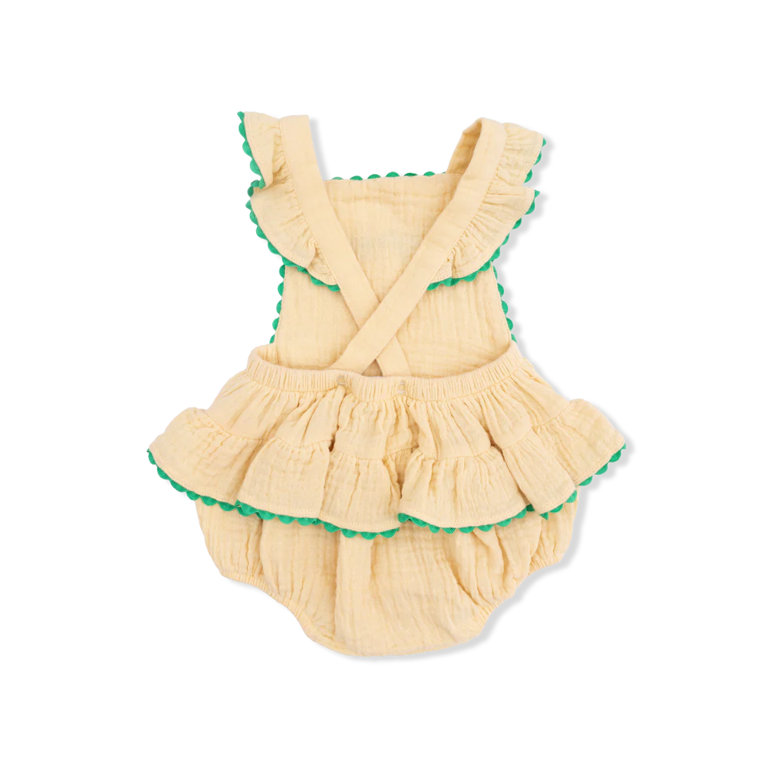Angel Dear - 'G' is for Golf Ric Rac Ruffle Sunsuit