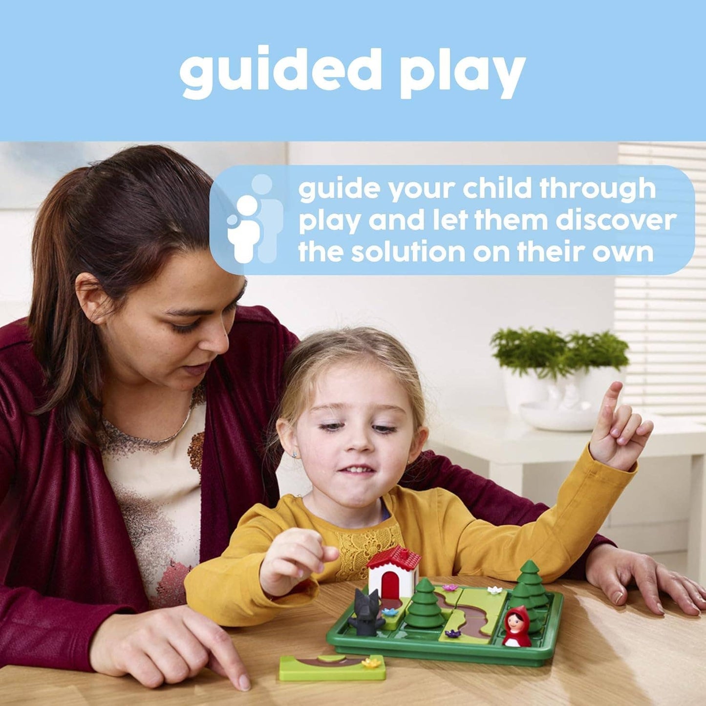 Smart Toys and Games - Little Red Riding Hood Deluxe Preschool Puzzle Games 4-7 Yrs