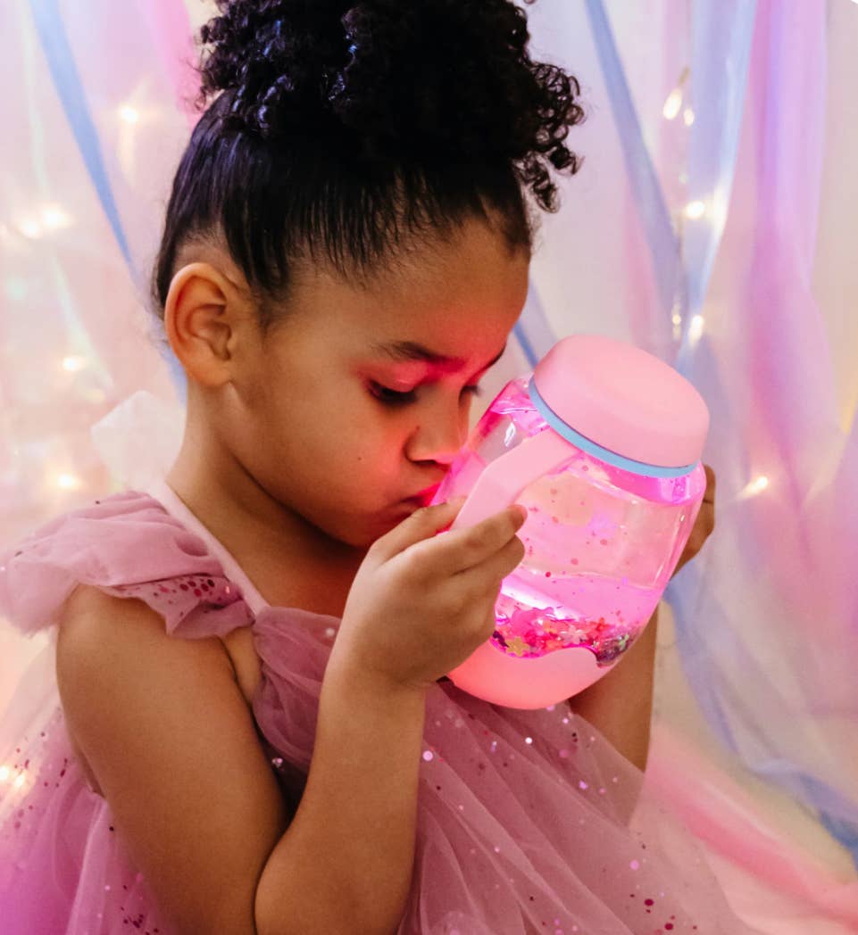 Glo Pals - Bubblegum Pink Sensory Play Jar