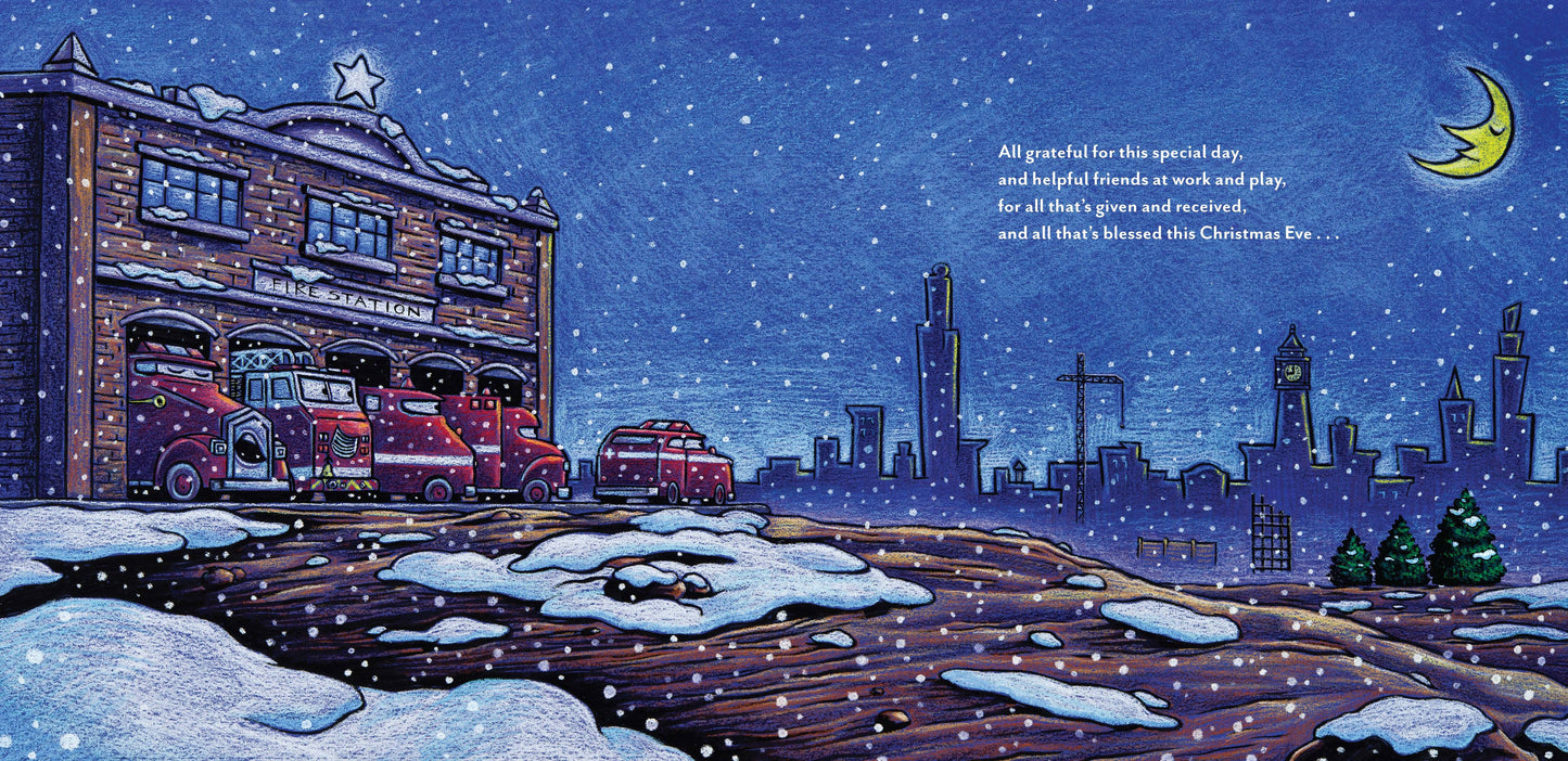 Chronicle Books - Construction Site on Christmas Night Book