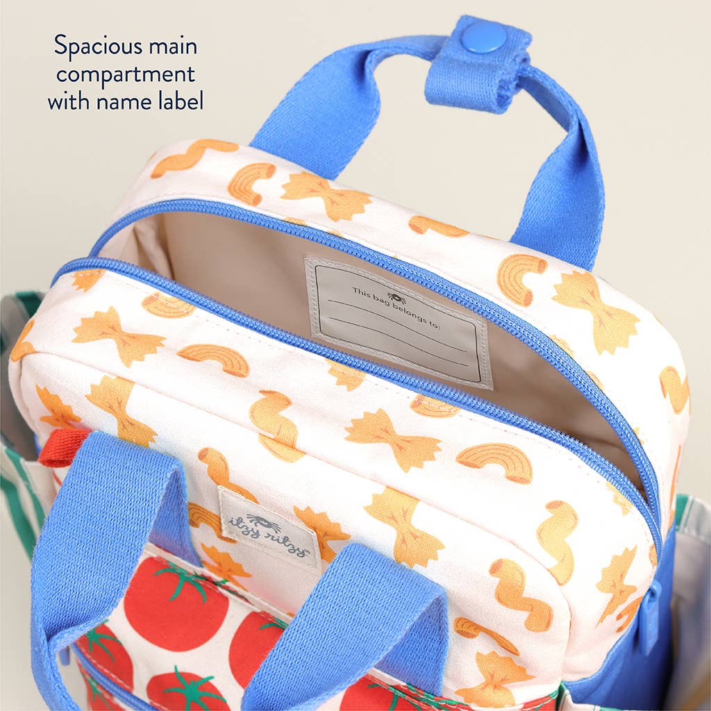 Itzy Ritzy - Itzy Bitzy Backpack: Pasta La Vista