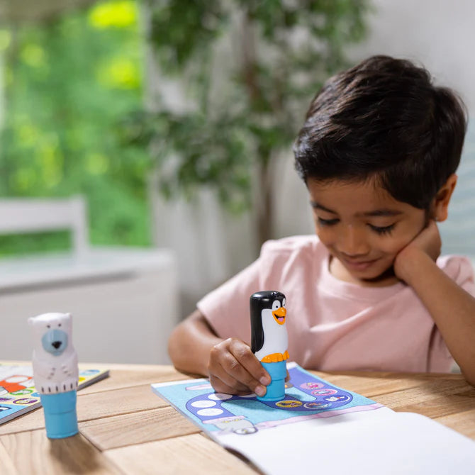 Melissa & Doug - Sticker WOW! Activity Pad & Sticker Stamper Value Pack - Winter