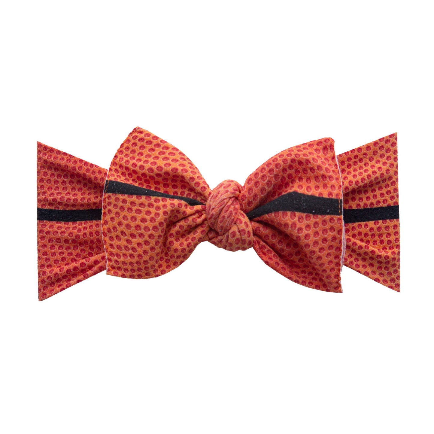 Baby Bling Bows - Baby Bling® Printed Knot soft nylon headband: Delilah