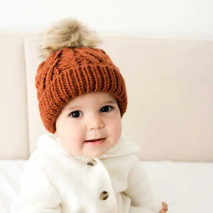 Huggalugs - Chili Pop Pom Pom Beanie Hat