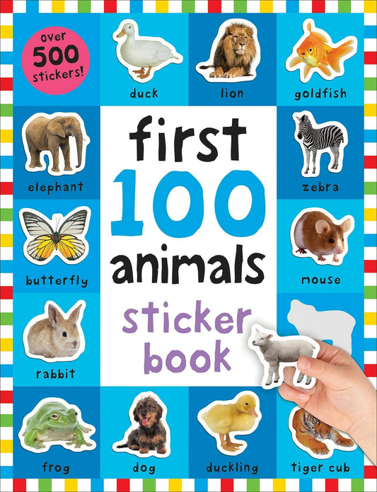 Macmillan Publishers - First 100 Stickers: Animals: Over 500 Stickers