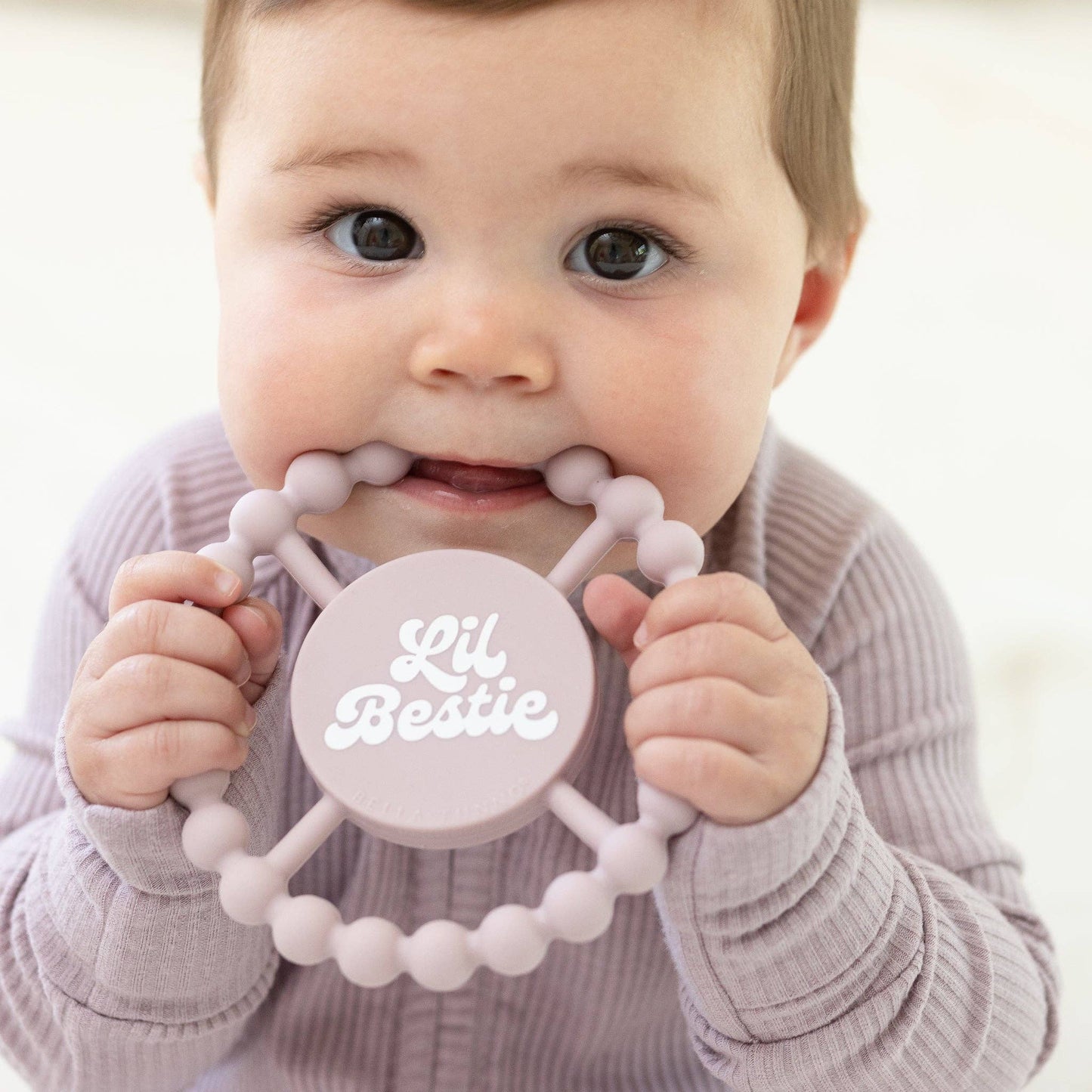 Bella Tunno - Lil Bestie Happy Teether: Purple