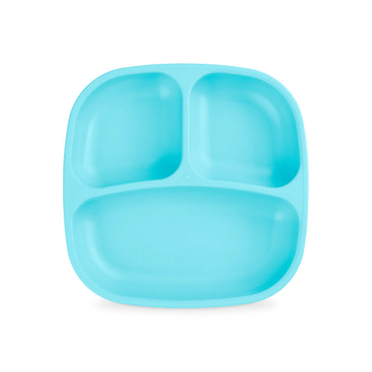 Re-Play - 7'' Divided Plate - Pool Blue