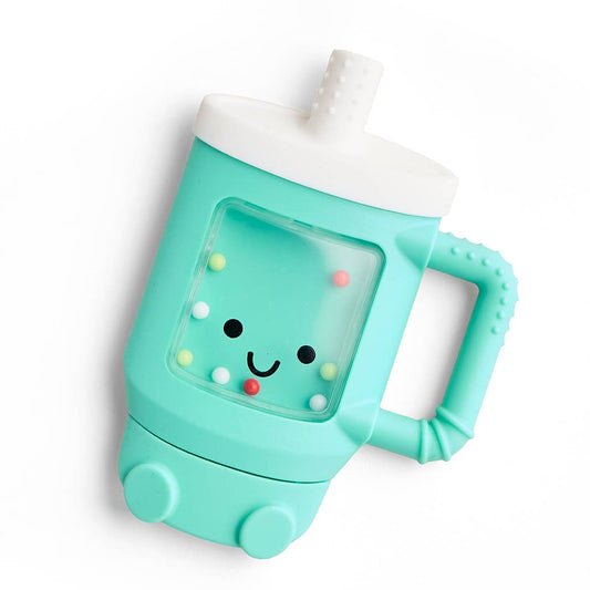 Itzy Ritzy - Sweetie Shake Plus™ - Teething + Rattle Toy: Tumbler