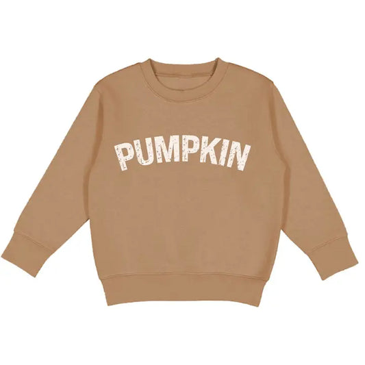 Sweet Wink - Pumpkin Sweatshirt - Mocha
