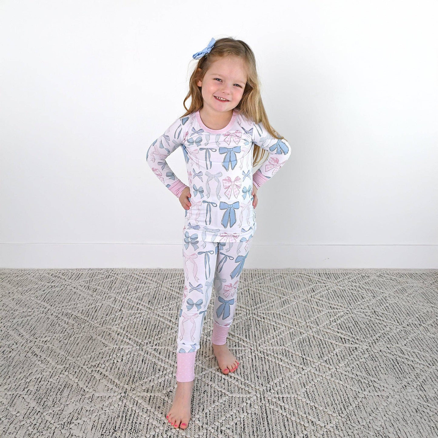 Gigi and Max - Samantha Bows TWO PIECE - NO BUTTON Bamboo Kids Lounge