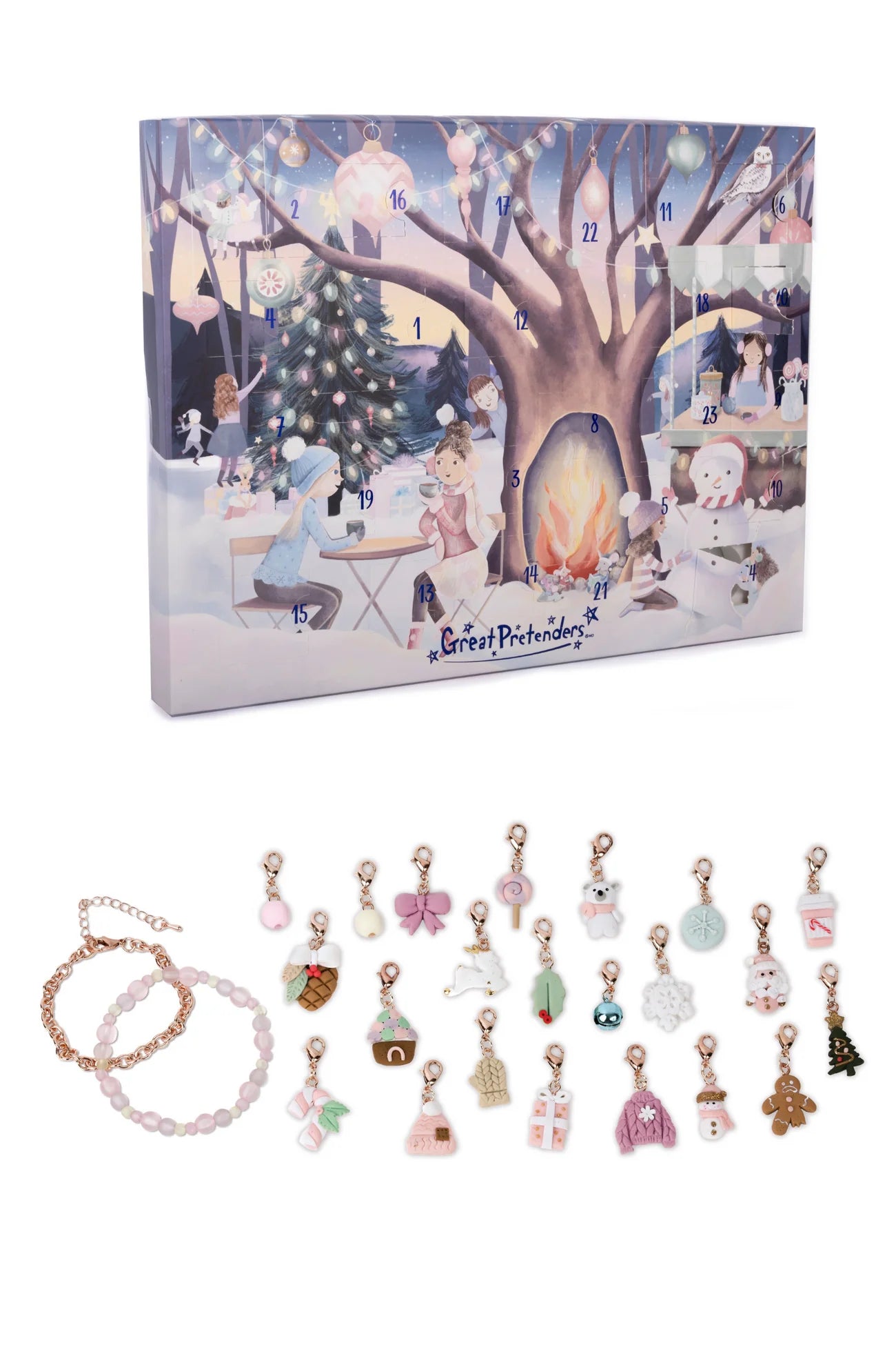 Great Pretenders - Build A Bracelet Advent Calendar - Cozy Christmas