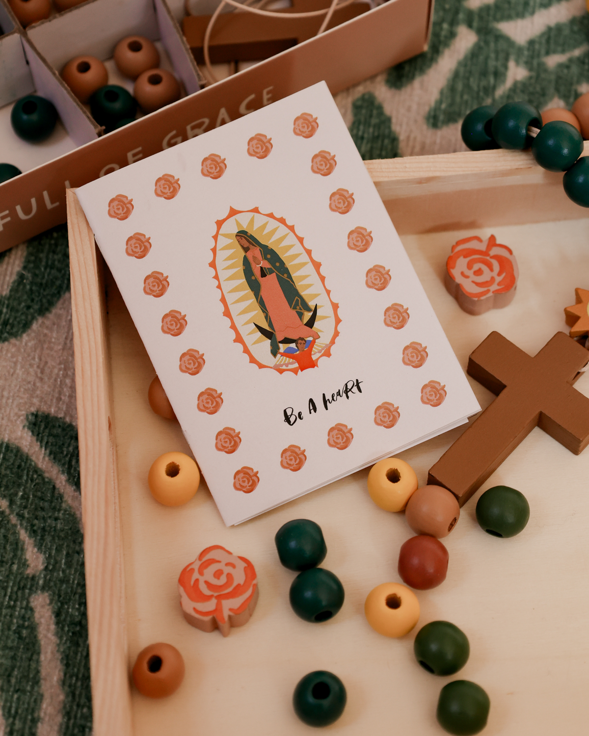 Be A Heart - Our Lady of Guadalupe DIY Rosary Kit