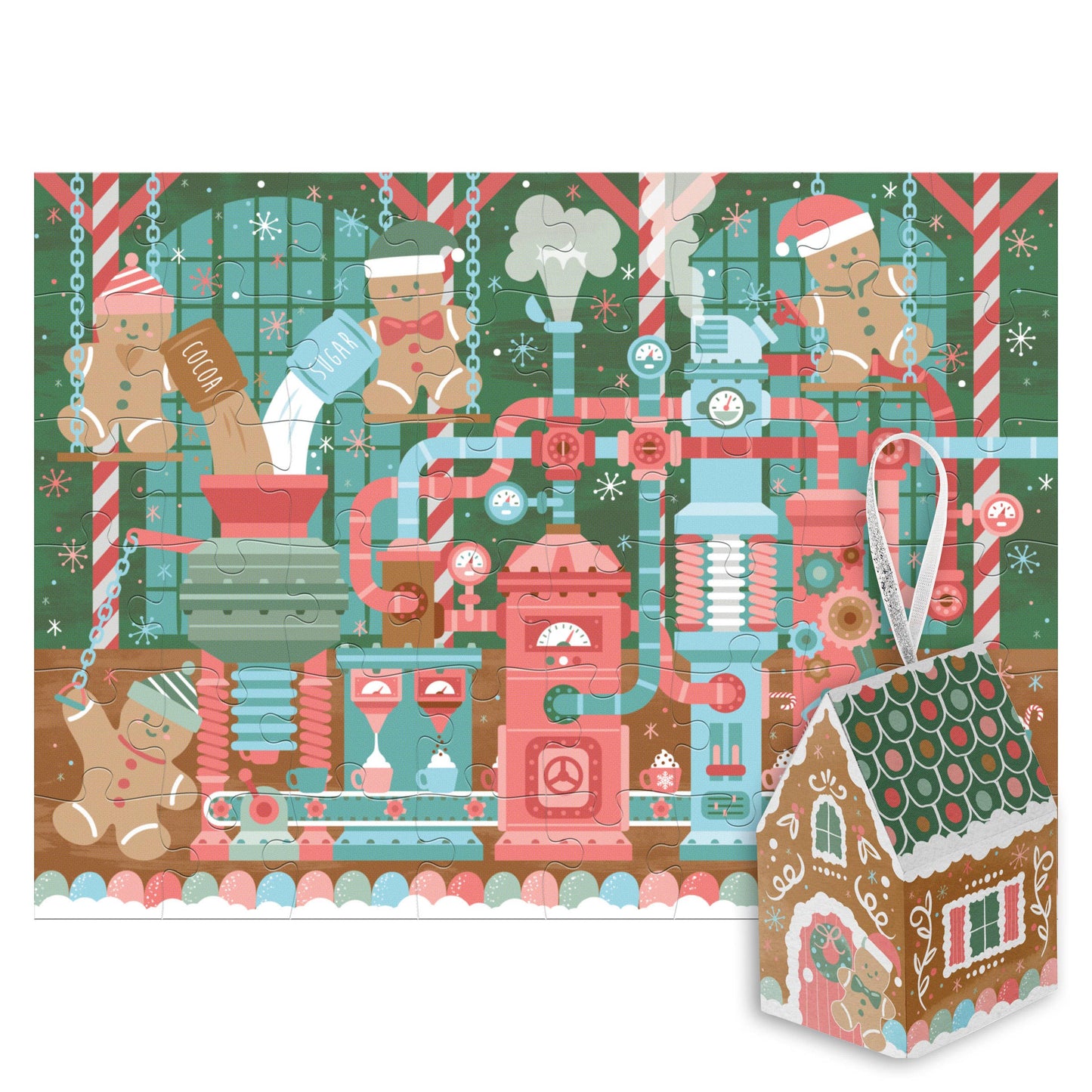 Stephen Joseph Gifts - Ornament Puzzle: Gingerbread
