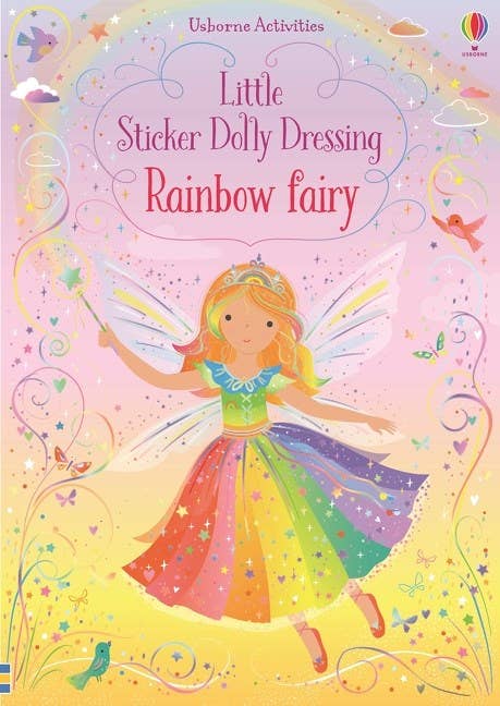 HarperCollins - Little Sticker Dolly Dressing Rainbow Fairy : Usborne