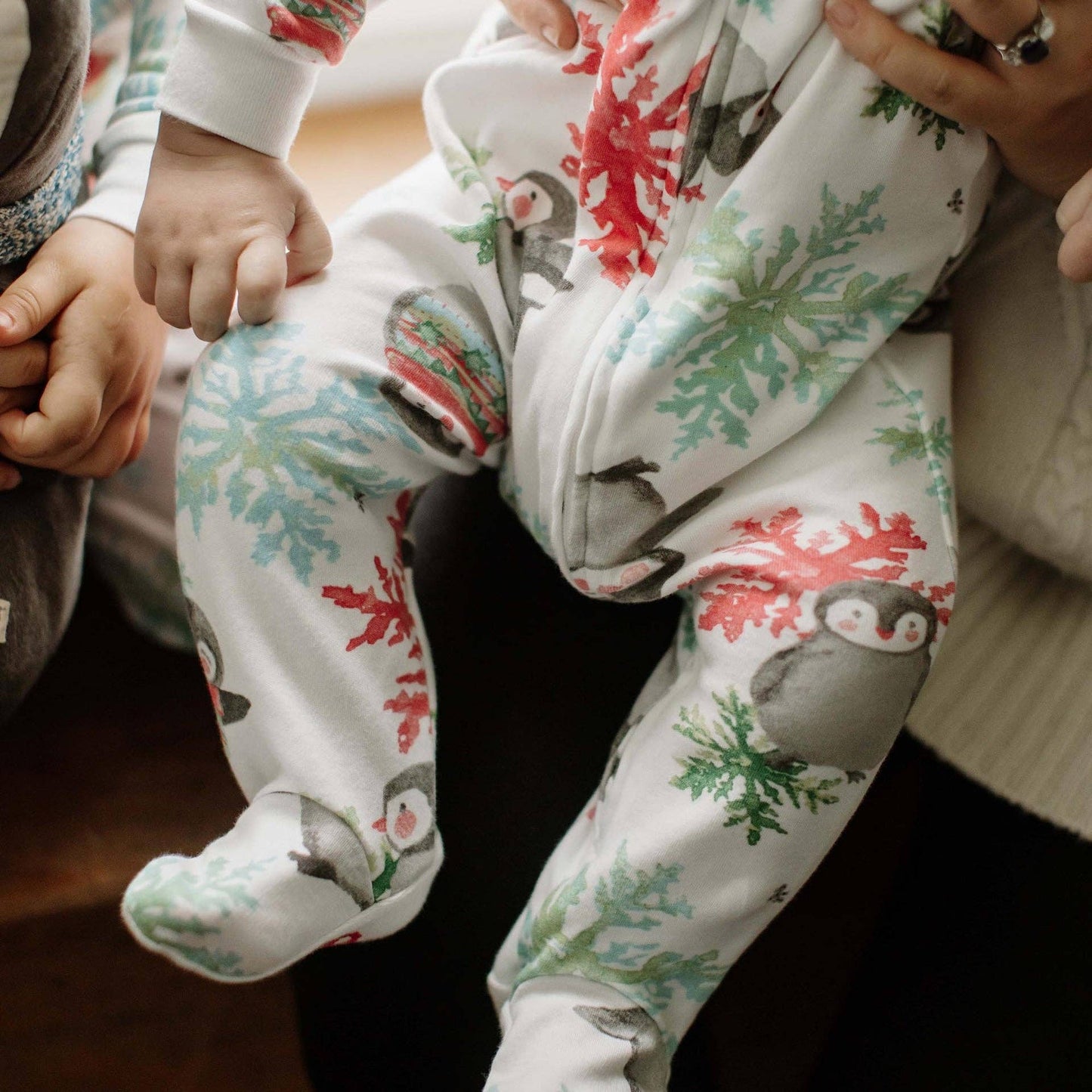 Burt's Bees Baby - Cozy Penguins Two-Piece Pajamas