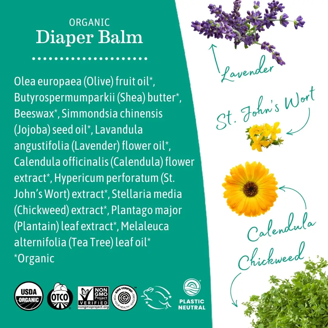 Earth Mama Organics - Organic Diaper Balm (2oz)