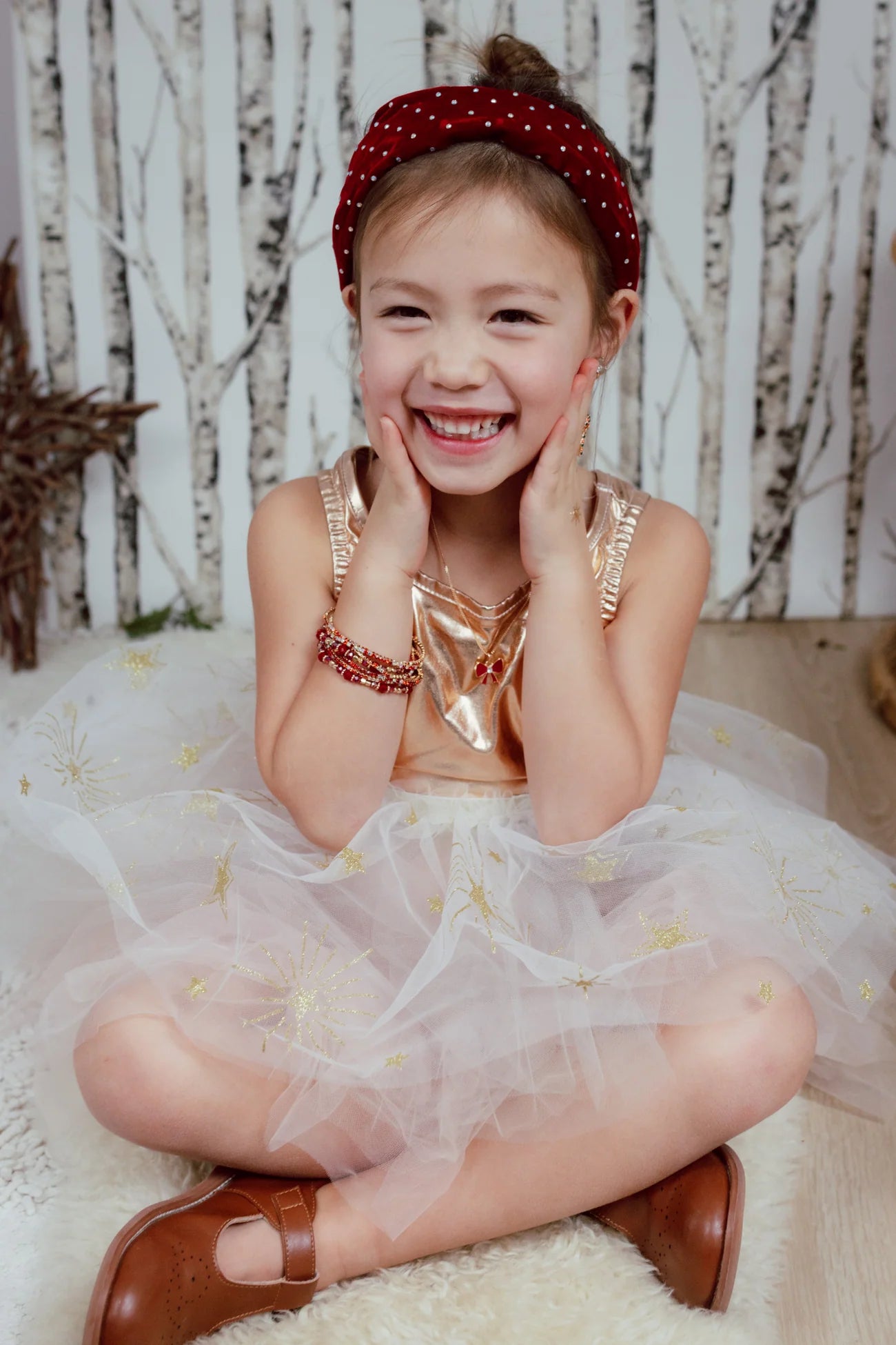 Great Pretenders - Boutique Ruby Red Bracelet Set, 3pcs