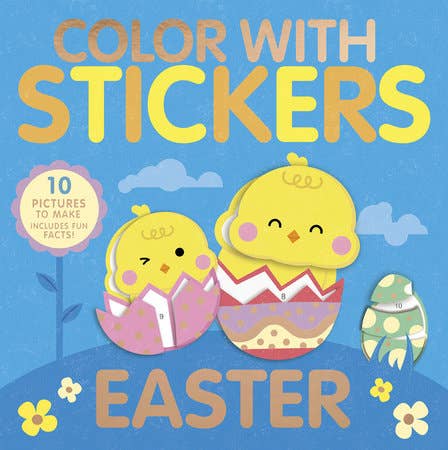 Penguin Random House LLC - Color With Stickers: Easter Book