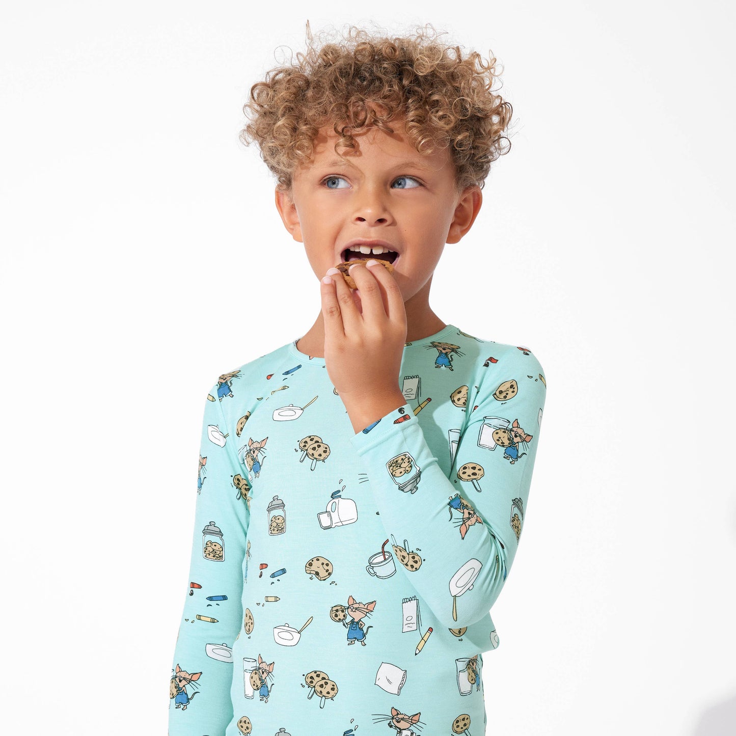Bellabu Bear - If You Give a Mouse a Cookie Bamboo Kids Pajamas