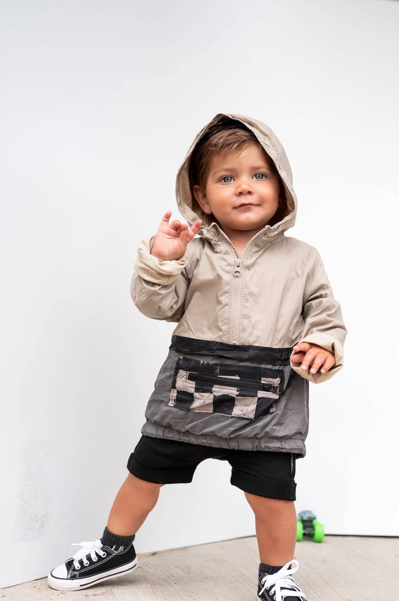 Little Bipsy - Check Block Windbreaker