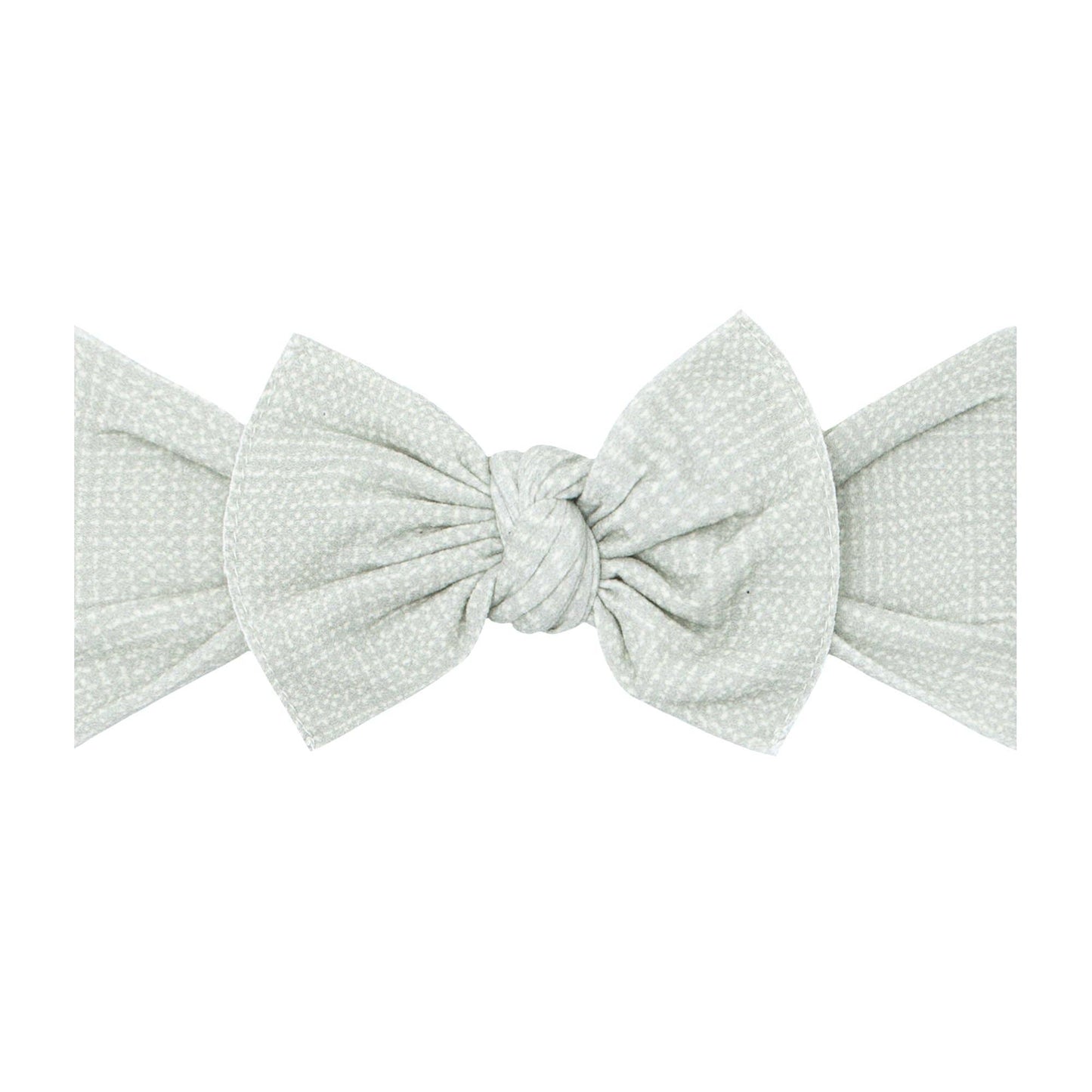 Baby Bling Bows - Baby Bling® Printed Knot soft nylon headband: Delilah