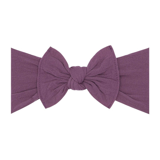 Baby Bling Bows - Baby Bling® The Original Knot soft nylon headband: Lilac
