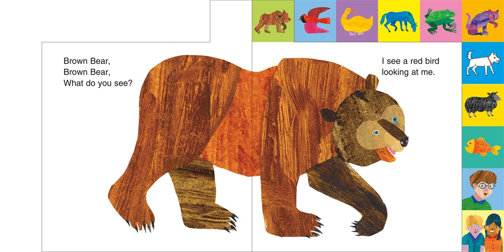 Lift-the-Tab: Brown Bear, Brown Bear, What Do You See? 50th Anniversary Edition
