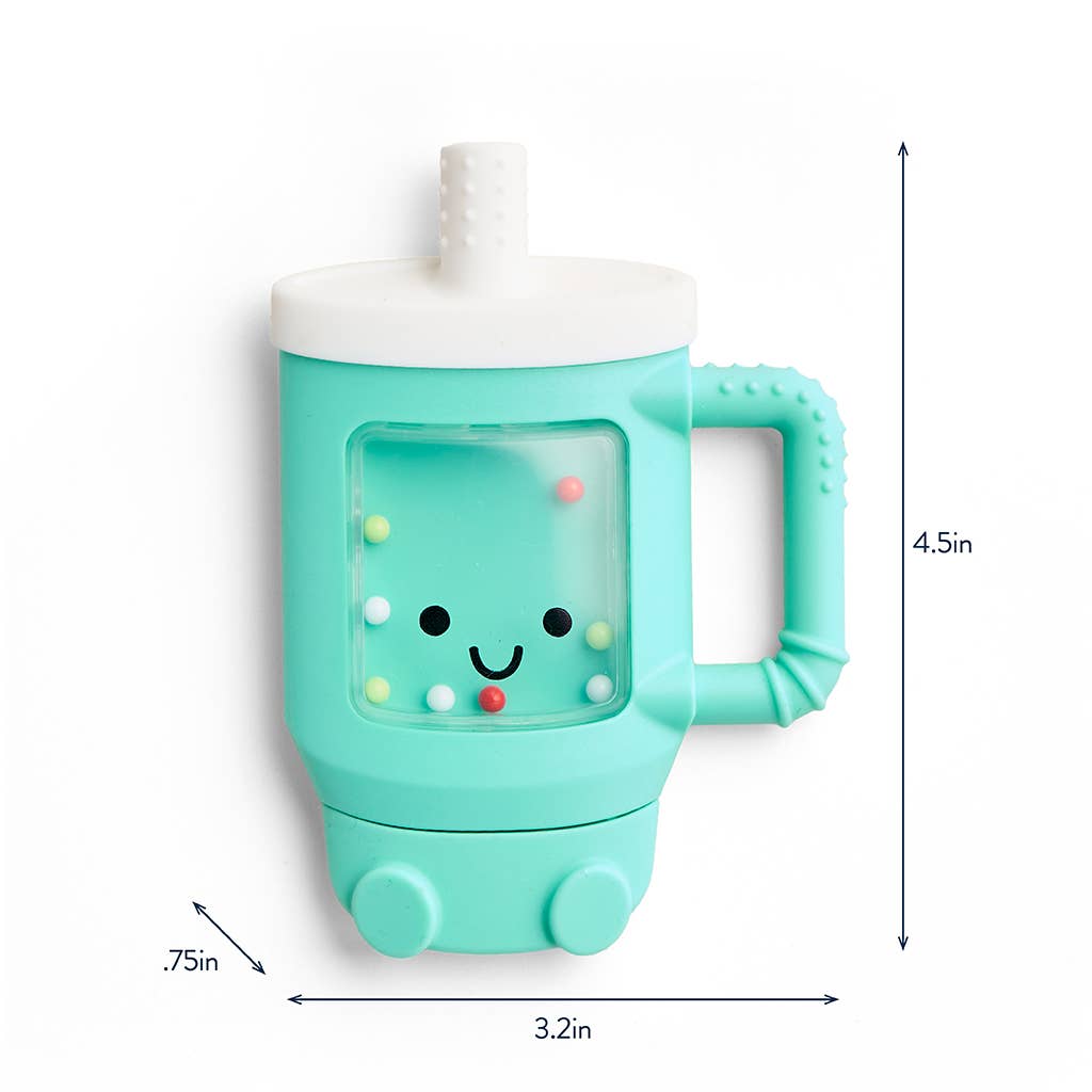 Itzy Ritzy - Sweetie Shake Plus™ - Teething + Rattle Toy: Tumbler