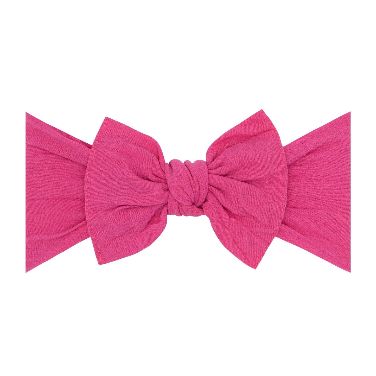 Baby Bling Bows - Hot Pink - Baby Bling® The Original Knot soft nylon headband