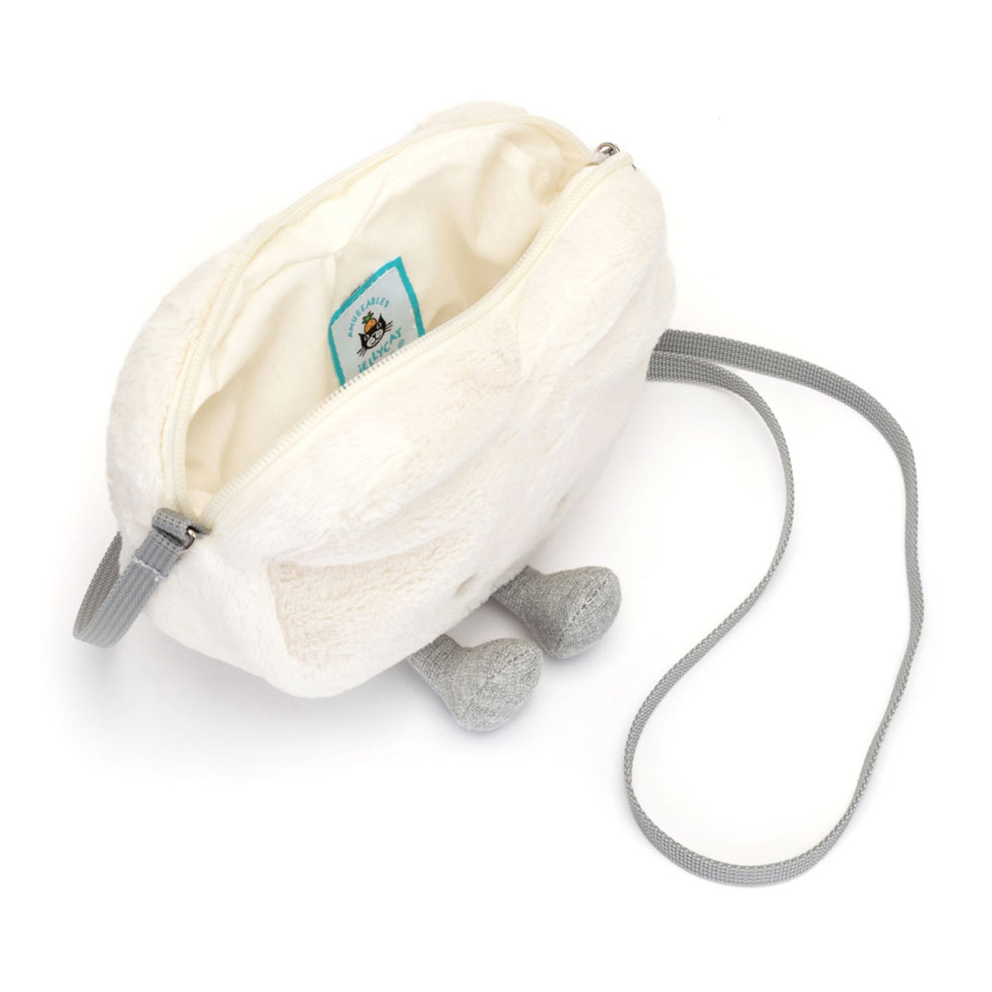 Jellycat - Amuseables Cream Heart Bag
