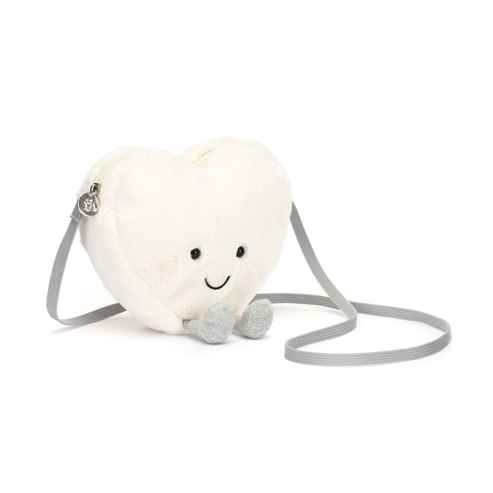 Jellycat - Amuseables Cream Heart Bag