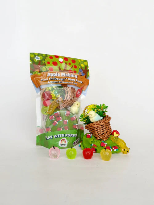 Earth Grown KidDoughs - Apple Picking Mini Play Pack