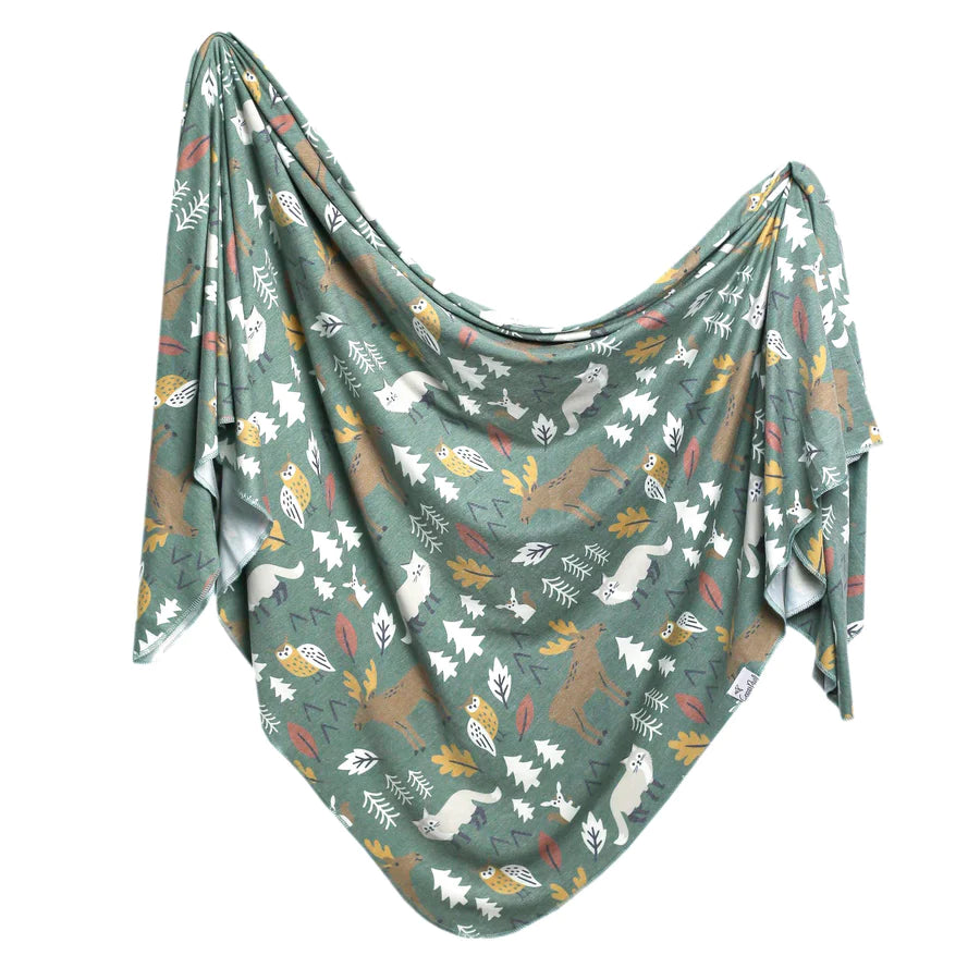 Copper Pearl - Atwood Knit Swaddle Blanket